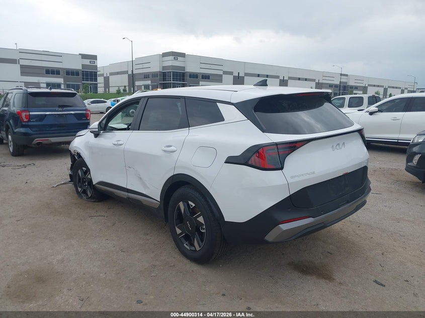 2026 Kia Sportage VIN 5XYK23DF5TG400105 IAAI salvage auction — LEFT SIDE, Original (Texas), sold $10,600 on 2026-07-21 (photo 3)
