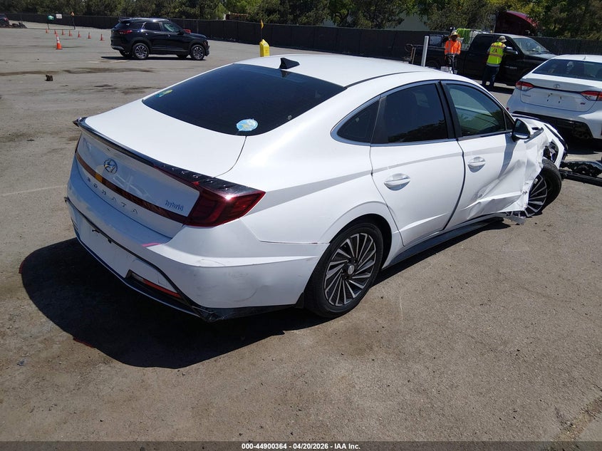 2023 Hyundai Sonata VIN KMHL34JJ5PA055238 IAAI salvage auction — RIGHT SIDE, Salvage (California), sold $3,675 on 2026-07-20 (photo 4)
