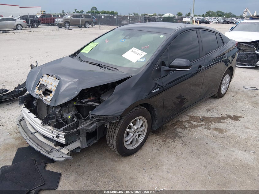 2022 Toyota Prius VIN JTDKAMFU0N3175734 IAAI salvage auction — FRONT END, Original (Texas), sold $6,050 on 2026-07-07 (photo 2)