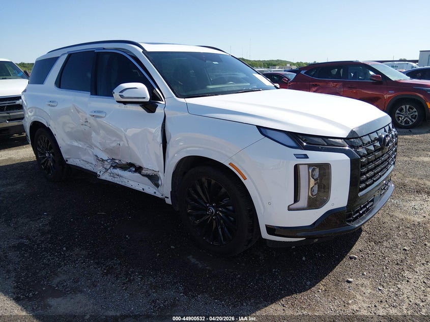 2025 Hyundai Palisade VIN KM8R7DGE9SU948898 IAAI salvage auction — RIGHT SIDE, Clear (Oklahoma), sold $20,600 on 2026-07-07 (photo 1)