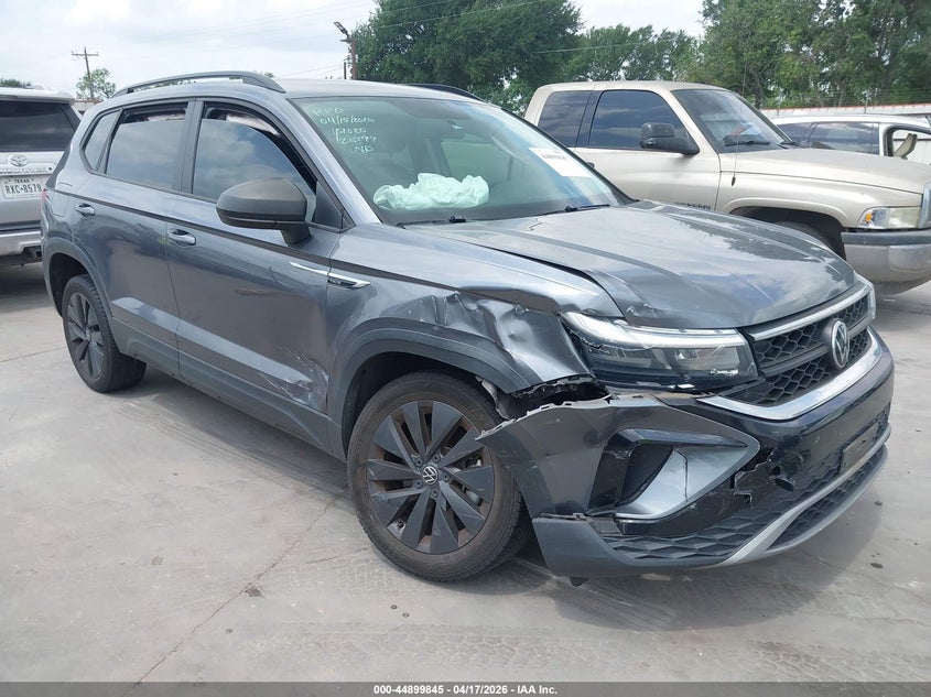 2022 Volkswagen Taos VIN 3VVCX7B29NM009219 IAAI salvage auction — RIGHT SIDE, Original (Texas), sold $3,050 on 2026-07-21 (photo 1)