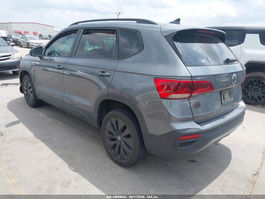 2022 Volkswagen Taos VIN 3VVCX7B29NM009219 IAAI salvage auction — RIGHT SIDE, Original (Texas), sold $3,050 on 2026-07-21 (photo 3)