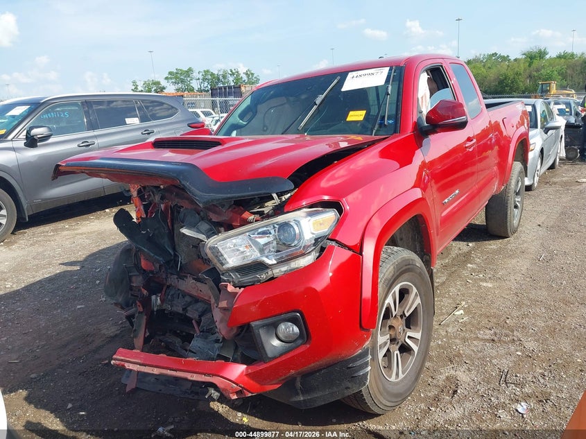 2017 Toyota Tacoma VIN 5TFSZ5AN3HX107035 IAAI salvage auction — FRONT END, Wait Title, sold $3,500 on 2026-08-02 (photo 2)