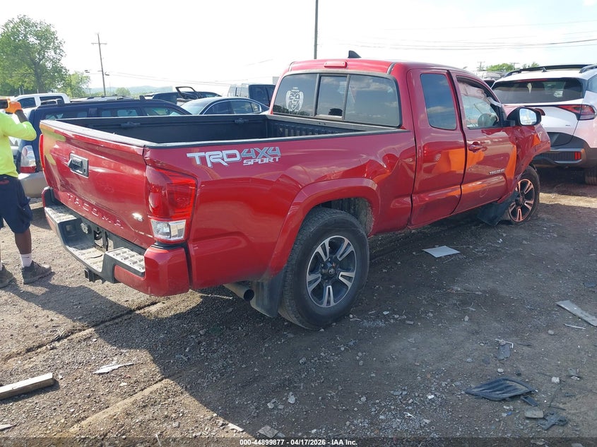 2017 Toyota Tacoma VIN 5TFSZ5AN3HX107035 IAAI salvage auction — FRONT END, Wait Title, sold $3,500 on 2026-08-02 (photo 4)