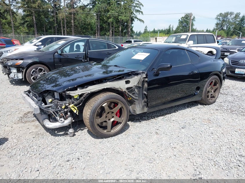 1995 Toyota Supra VIN JT2JA82J6S0028676 IAAI salvage auction — LEFT FRONT, Bill Of Sale (Washington), sold $81,200 on 2026-08-05 (photo 2)