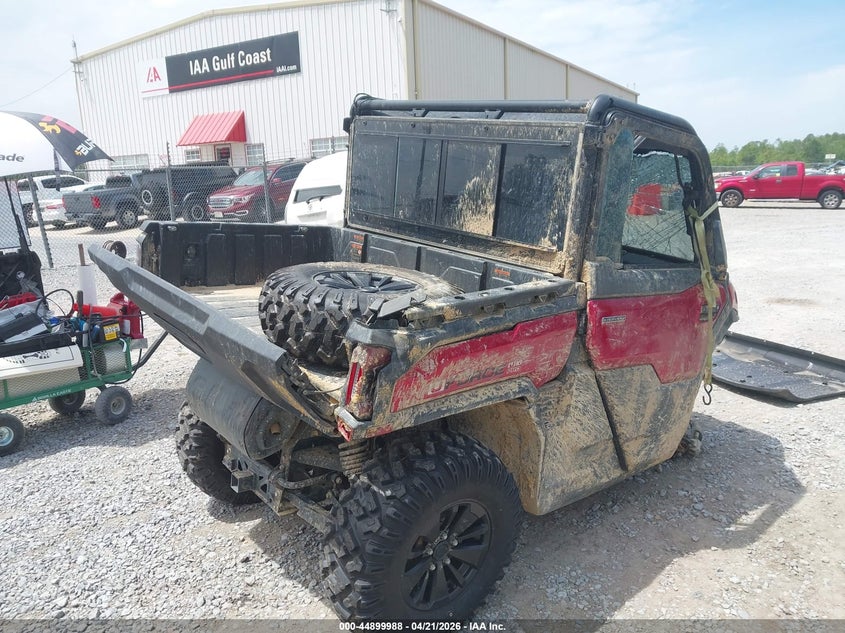 2026 Cf moto Uforce VIN LCELE1ZF6TM000187 IAAI salvage auction — ROLLOVER, Salvage (Mississippi), sold $3,925 on 2026-07-07 (photo 4)