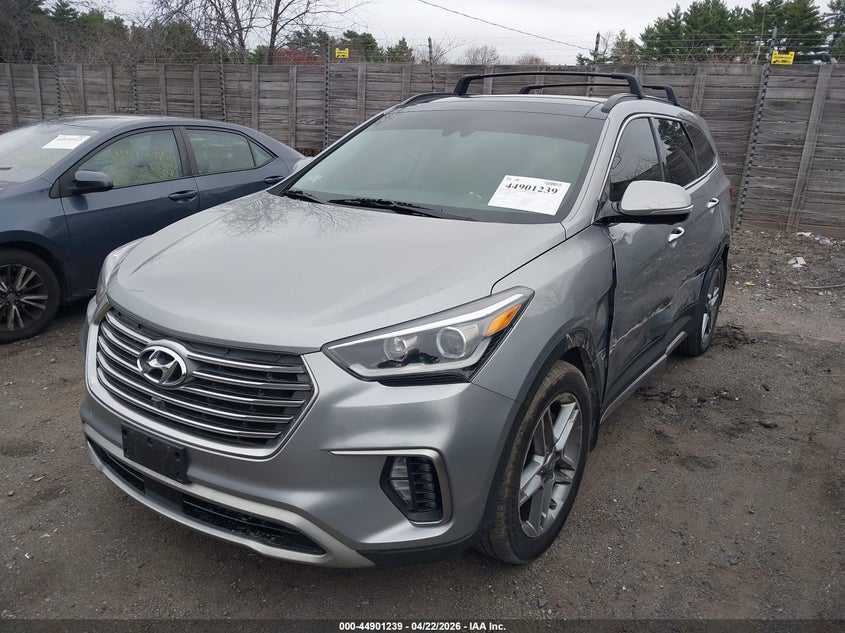 2018 Hyundai Santa fe VIN KM8SRDHF6JU271570 IAAI salvage auction — LEFT SIDE, Salvage Title, sold $5,150 on 2026-07-17 (photo 2)