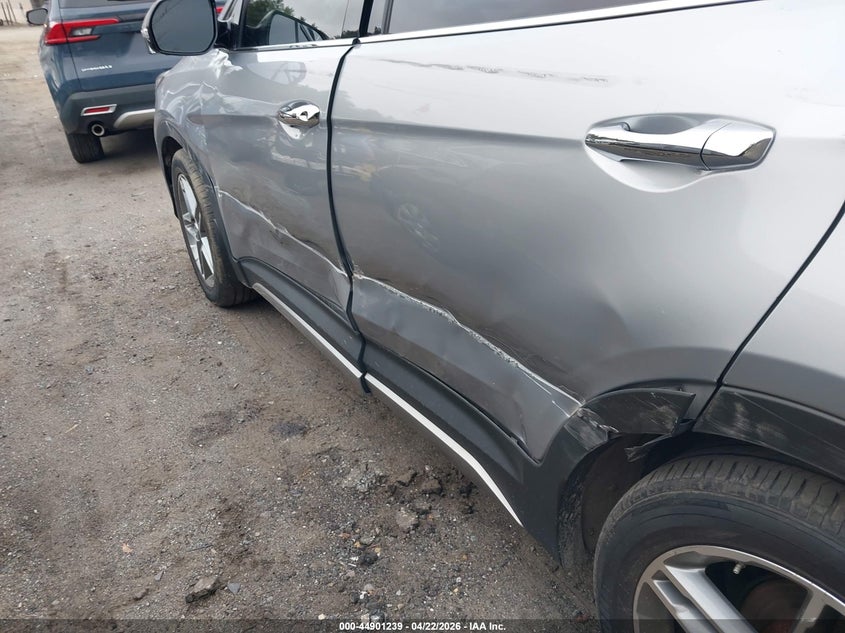 2018 Hyundai Santa fe VIN KM8SRDHF6JU271570 IAAI salvage auction — LEFT SIDE, Salvage Title, sold $5,150 on 2026-07-17 (photo 6)