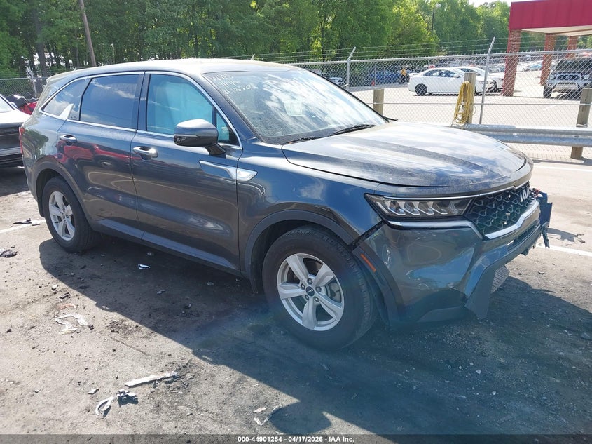 2022 Kia Sorento VIN 5XYRG4LC3NG116522 IAAI salvage auction — FRONT END, Wait Title, sold $5,150 on 2026-07-23 (photo 1)