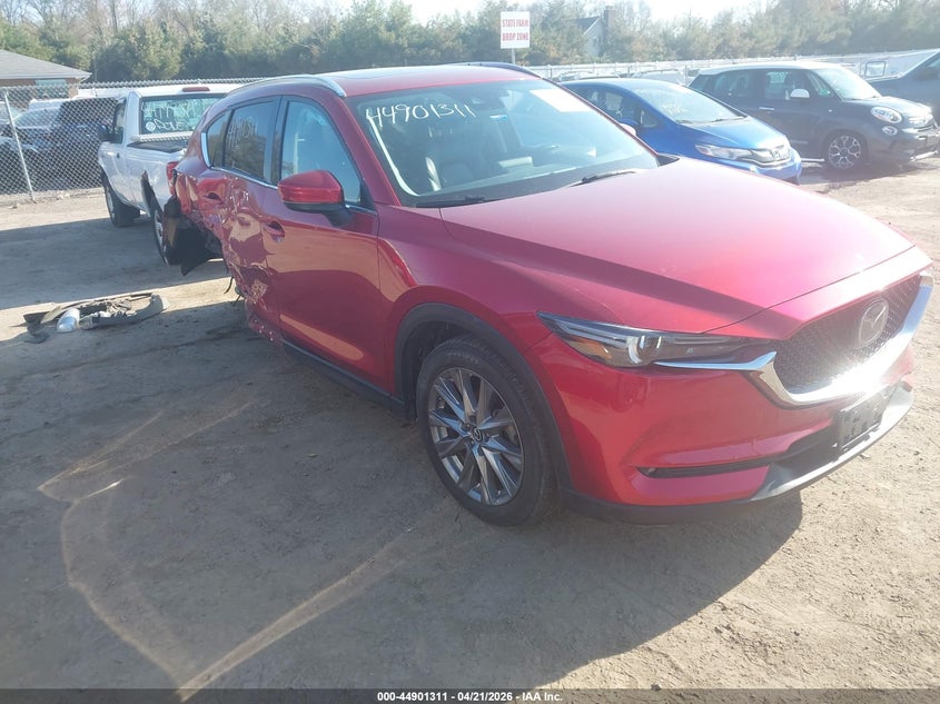 2020 Mazda Cx-5 VIN JM3KFBDMXL0843795 IAAI salvage auction — RIGHT SIDE, Clear (Indiana), sold $4,600 on 2026-07-14 (photo 1)