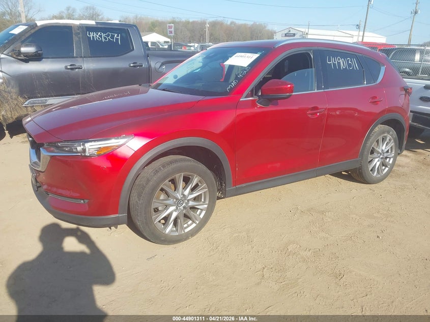 2020 Mazda Cx-5 VIN JM3KFBDMXL0843795 IAAI salvage auction — RIGHT SIDE, Clear (Indiana), sold $4,600 on 2026-07-14 (photo 2)