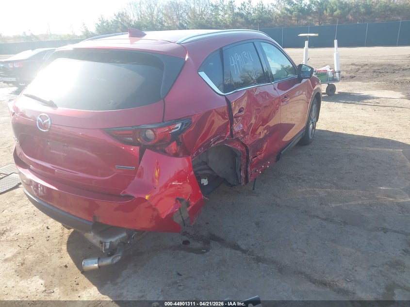 2020 Mazda Cx-5 VIN JM3KFBDMXL0843795 IAAI salvage auction — RIGHT SIDE, Clear (Indiana), sold $4,600 on 2026-07-14 (photo 4)
