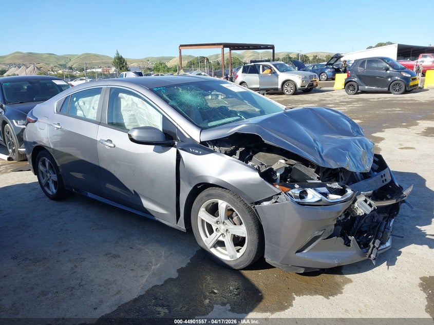 2018 Chevrolet Volt VIN 1G1RC6S55JU112841 IAAI salvage auction — FRONT END, Salvage Title, sold $350 on 2026-07-09 (photo 1)