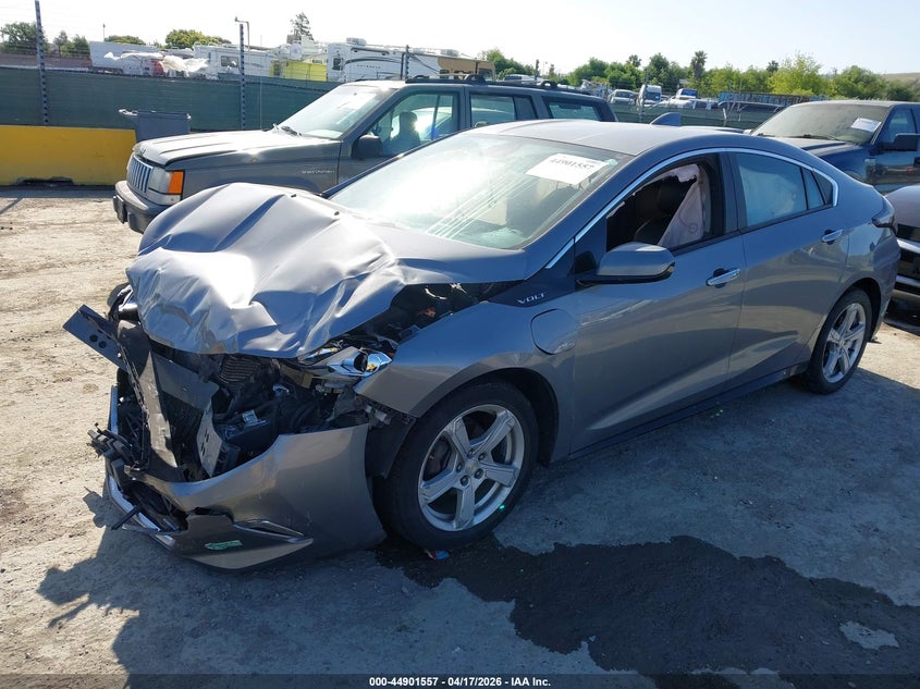2018 Chevrolet Volt VIN 1G1RC6S55JU112841 IAAI salvage auction — FRONT END, Salvage Title, sold $350 on 2026-07-09 (photo 2)