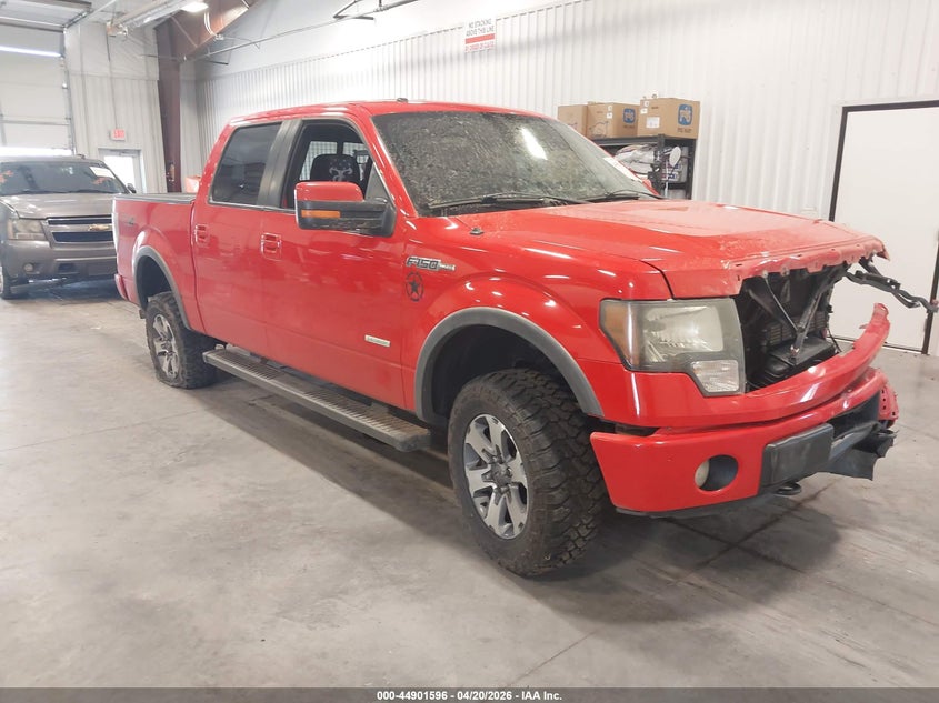 2014 Ford F-150 VIN 1FTFW1ET8EFA33950 IAAI salvage auction — FRONT & REAR, Salvage (Colorado), sold $1,750 on 2026-08-30 (photo 1)