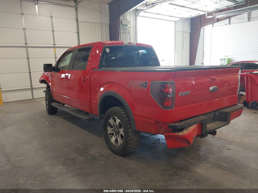 2014 Ford F-150 VIN 1FTFW1ET8EFA33950 IAAI salvage auction — FRONT & REAR, Salvage (Colorado), sold $1,750 on 2026-08-30 (photo 3)