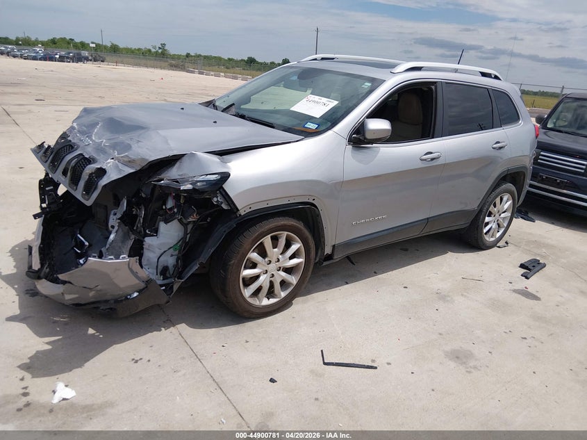2017 Jeep Cherokee VIN 1C4PJLDB2HW623153 IAAI salvage auction — FRONT END, Wait Title, sold $800 on 2026-07-10 (photo 2)