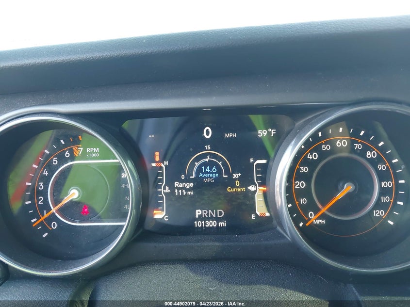2018 Jeep Wrangler / VIN 1C4HJXDG3JW115397 IAAI salvage auction — REAR END, Clear (Indiana), sold $8,200 on 2026-07-11 (photo 7)