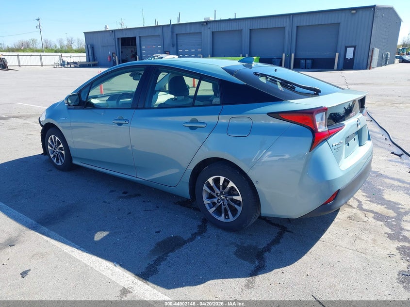 2022 Toyota Prius VIN JTDKAMFU0N3169268 IAAI salvage auction — FRONT END, Salvage (Indiana), sold $5,000 on 2026-07-24 (photo 3)