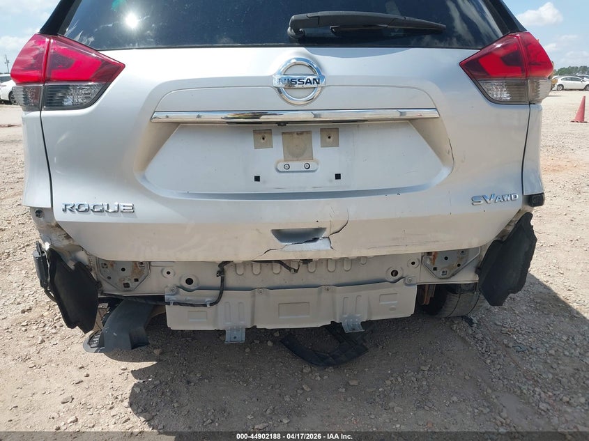 2019 Nissan Rogue VIN JN8AT2MV4KW391011 IAAI salvage auction — REAR END, Salvage (Alabama), sold $600 on 2026-07-28 (photo 6)