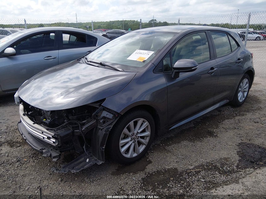 2023 Toyota Corolla VIN JTND4MBE3P3213423 IAAI salvage auction — FRONT END, Clear (Oklahoma), sold $9,550 on 2026-07-28 (photo 2)