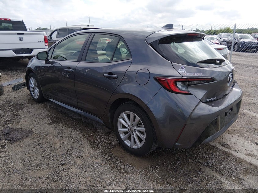 2023 Toyota Corolla VIN JTND4MBE3P3213423 IAAI salvage auction — FRONT END, Clear (Oklahoma), sold $9,550 on 2026-07-28 (photo 3)