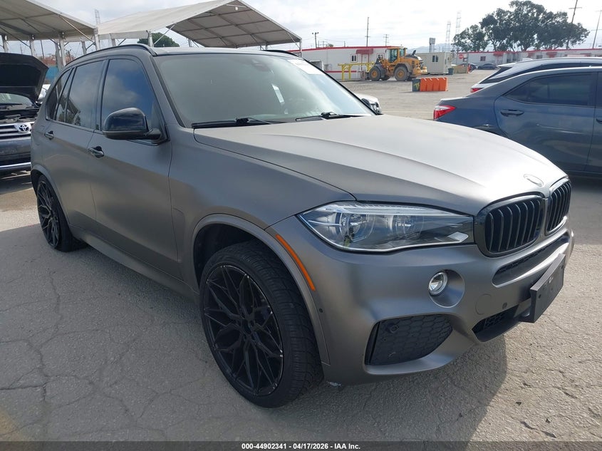2018 BMW X5 VIN 5UXKT0C55J0V98688 IAAI salvage auction — LEFT SIDE, Salvage Title, sold $9,150 on 2026-07-08 (photo 1)