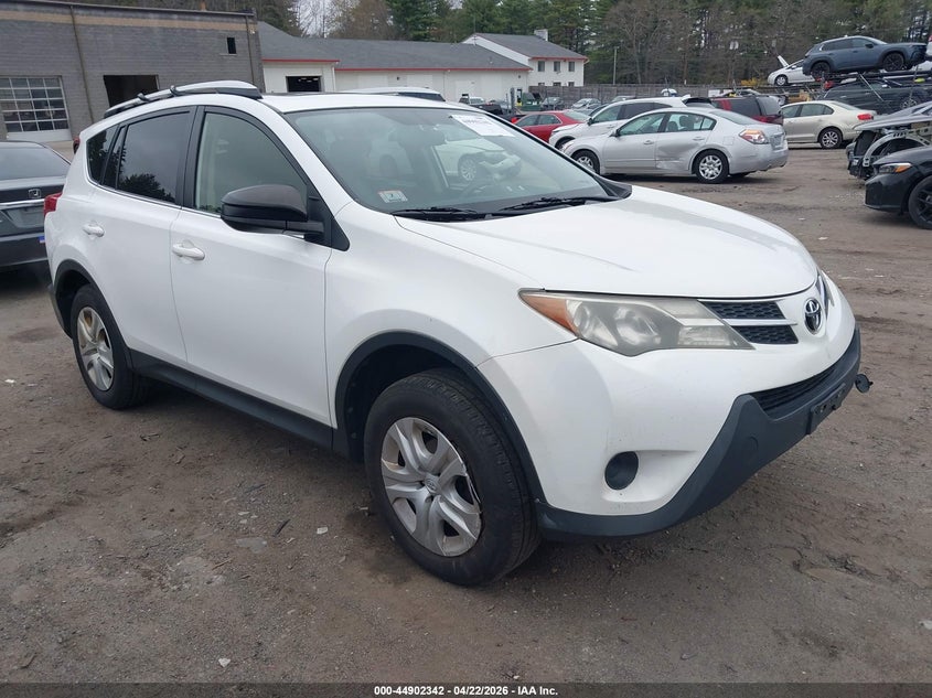 2015 Toyota Rav 4 VIN JTMBFREV3FJ048899 IAAI salvage auction — REAR END, Salvage (Massachusetts), sold $2,800 on 2026-07-10 (photo 1)