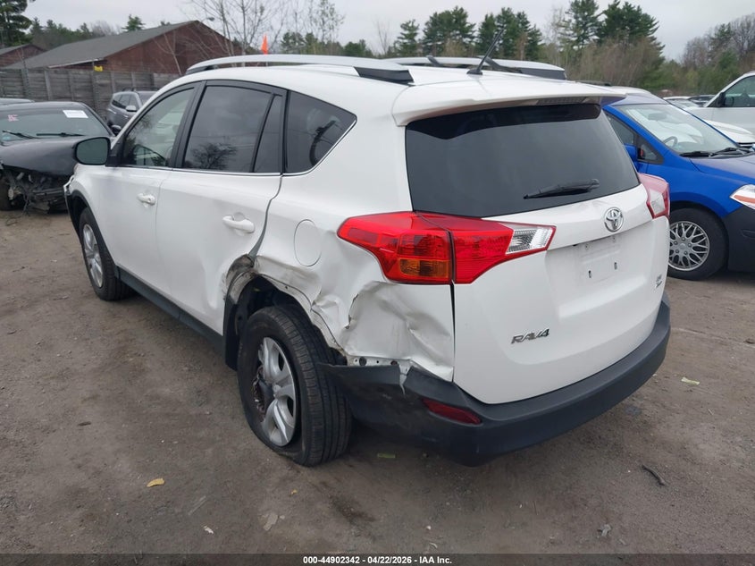 2015 Toyota Rav 4 VIN JTMBFREV3FJ048899 IAAI salvage auction — REAR END, Salvage (Massachusetts), sold $2,800 on 2026-07-10 (photo 3)