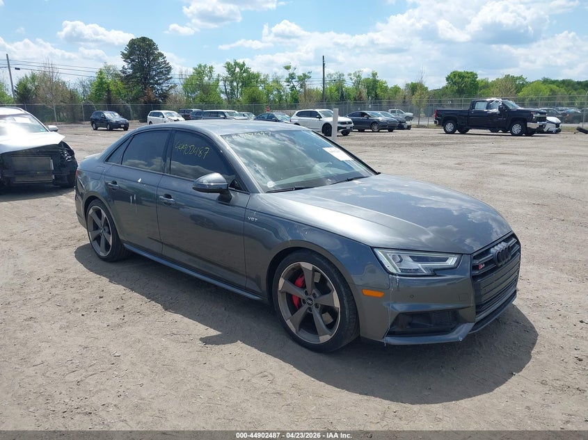 2018 Audi S4 VIN WAUC4AF45JA119088 — IAAI salvage auction photo