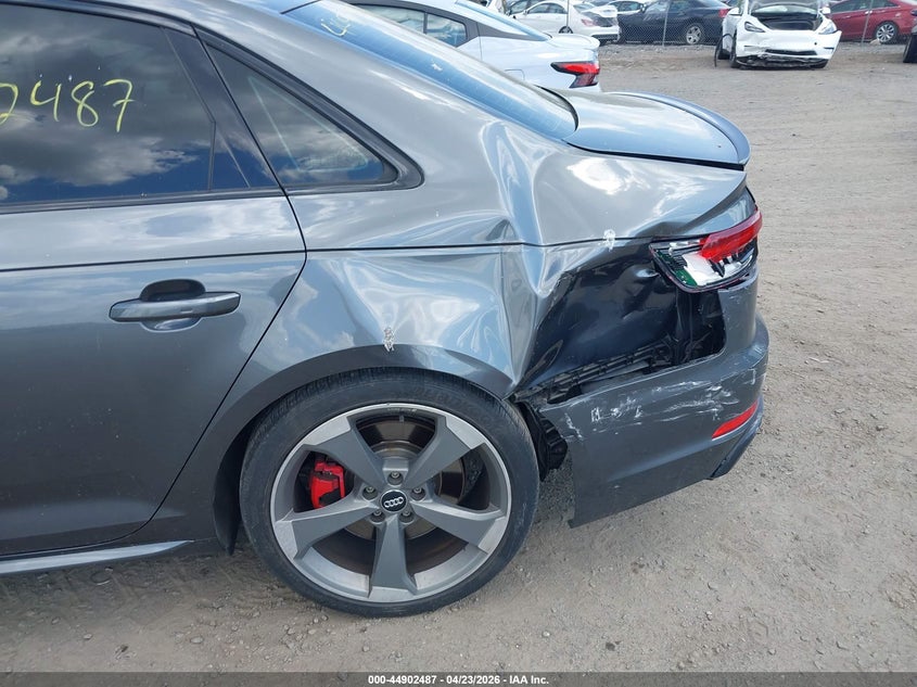 2018 Audi S4 VIN WAUC4AF45JA119088 IAAI salvage auction — REAR END, Wait Title, sold $11,200 on 2026-08-08 (photo 6)