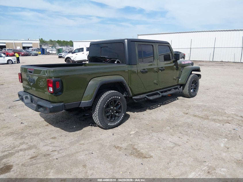 2023 Jeep Gladiator VIN 1C6HJTAG5PL556138 IAAI salvage auction — FRONT END, Salvage Title, sold $17,000 on 2026-07-29 (photo 4)
