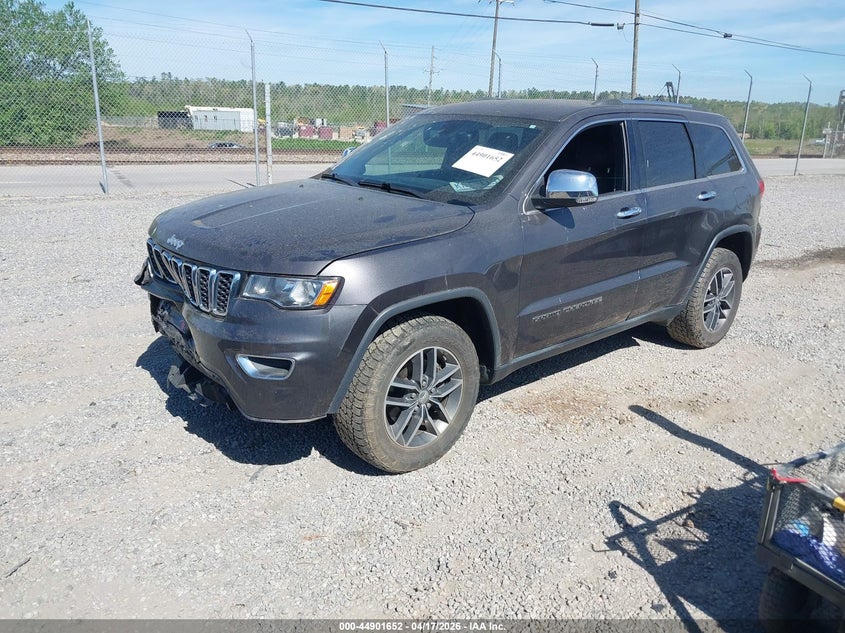 2017 Jeep Grand cherokee VIN 1C4RJFBG9HC912332 IAAI salvage auction — FRONT END, Salvage (North Carolina), sold $4,475 on 2026-07-24 (photo 2)