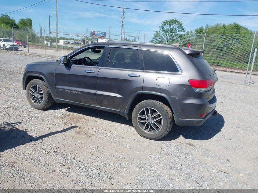2017 Jeep Grand cherokee VIN 1C4RJFBG9HC912332 IAAI salvage auction — FRONT END, Salvage (North Carolina), sold $4,475 on 2026-07-24 (photo 3)
