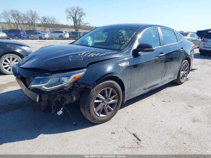 2020 Kia Optima VIN 5XXGT4L35LG402067 IAAI salvage auction — FRONT END, Salvage (Iowa), sold $1,250 on 2026-07-28 (photo 2)