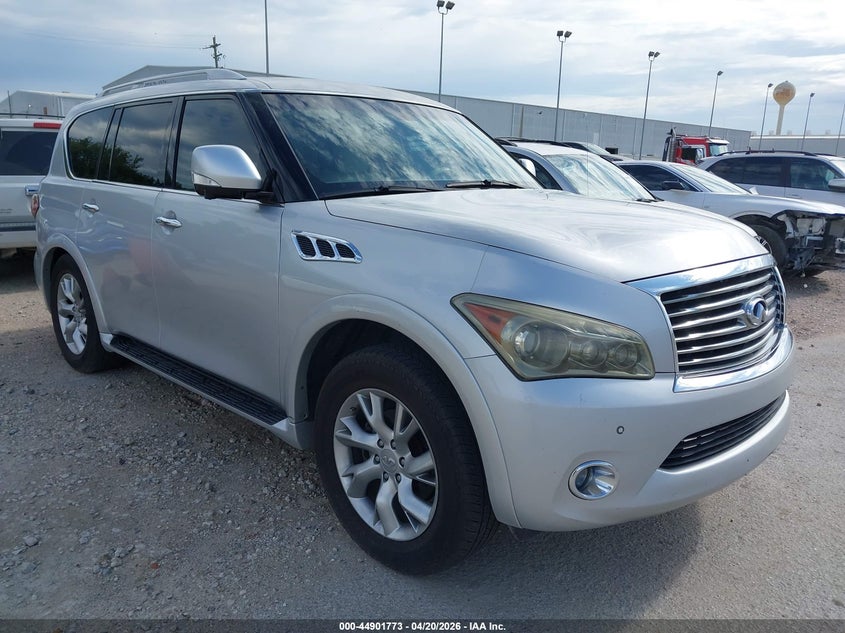 2013 Infiniti Qx56 VIN JN8AZ2NF0D9530462 IAAI salvage auction — NORMAL WEAR, Clear (Montana), sold $1,050 on 2026-07-09 (photo 1)