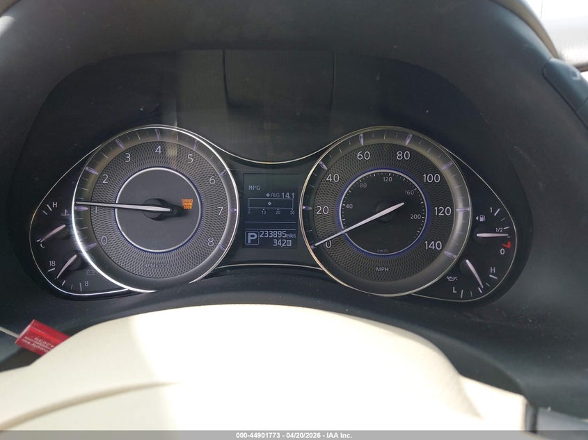 2013 Infiniti Qx56 VIN JN8AZ2NF0D9530462 IAAI salvage auction — NORMAL WEAR, Clear (Montana), sold $1,050 on 2026-07-09 (photo 7)
