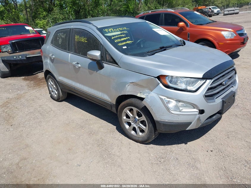 2019 Ford Ecosport VIN MAJ3S2GE4KC275611 IAAI salvage auction — FRONT END, Salvage Title, sold $750 on 2026-07-22 (photo 1)