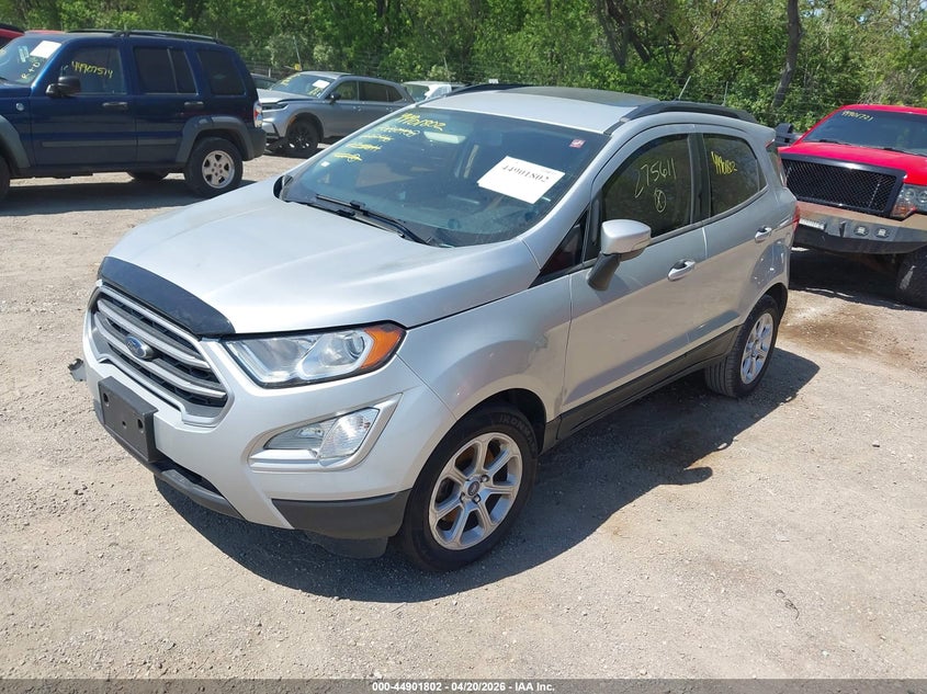 2019 Ford Ecosport VIN MAJ3S2GE4KC275611 IAAI salvage auction — FRONT END, Salvage Title, sold $750 on 2026-07-22 (photo 2)
