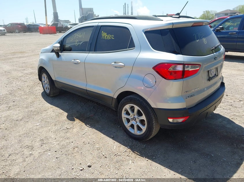 2019 Ford Ecosport VIN MAJ3S2GE4KC275611 IAAI salvage auction — FRONT END, Salvage Title, sold $750 on 2026-07-22 (photo 3)