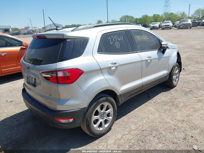 2019 Ford Ecosport VIN MAJ3S2GE4KC275611 IAAI salvage auction — FRONT END, Salvage Title, sold $750 on 2026-07-22 (photo 4)