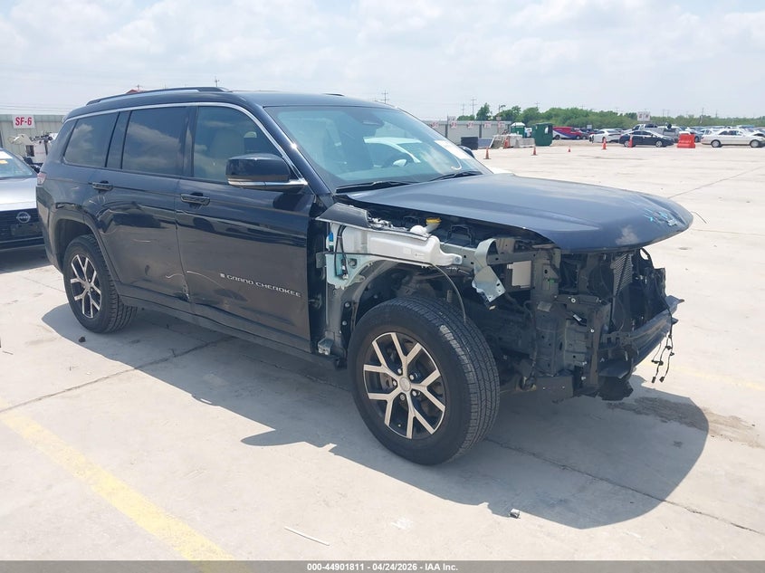 2023 Jeep Grand cherokee VIN 1C4RJKBG4P8776332 IAAI salvage auction — FRONT END, Original (Texas), sold $10,250 on 2026-07-29 (photo 1)