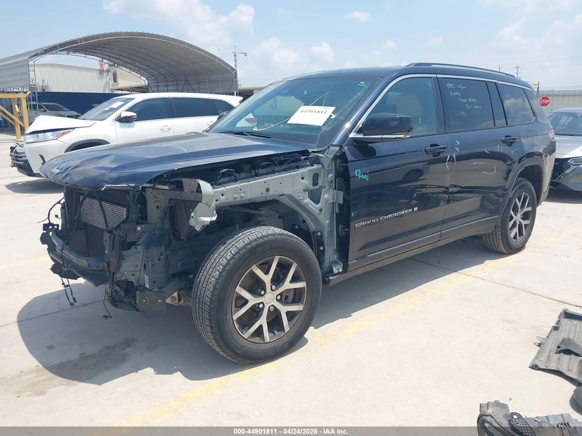 2023 Jeep Grand cherokee VIN 1C4RJKBG4P8776332 IAAI salvage auction — FRONT END, Original (Texas), sold $10,250 on 2026-07-29 (photo 2)