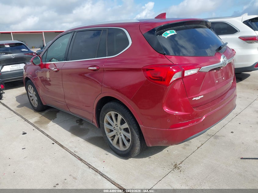 2020 Buick Envision VIN LRBFXCSA8LD115518 IAAI salvage auction — NORMAL WEAR, Original (Texas), sold $8,500 on 2026-07-31 (photo 3)