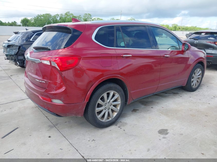 2020 Buick Envision VIN LRBFXCSA8LD115518 IAAI salvage auction — NORMAL WEAR, Original (Texas), sold $8,500 on 2026-07-31 (photo 4)