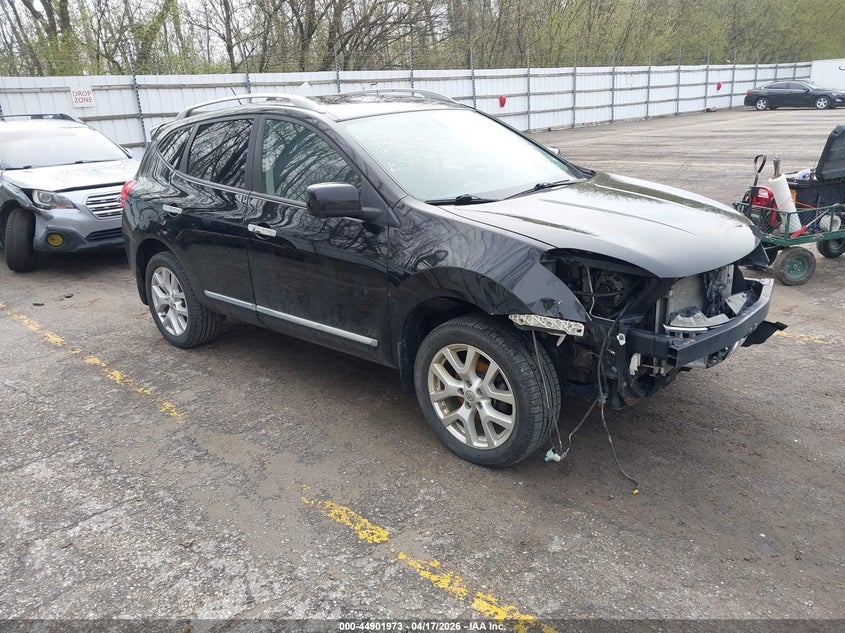 2013 Nissan Rogue VIN JN8AS5MVXDW650995 IAAI salvage auction — FRONT END, Salvage Title, sold $600 on 2026-07-20 (photo 1)