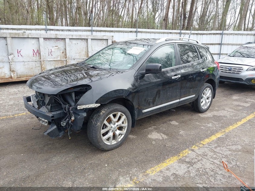 2013 Nissan Rogue VIN JN8AS5MVXDW650995 IAAI salvage auction — FRONT END, Salvage Title, sold $600 on 2026-07-20 (photo 2)