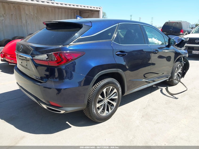 2022 Lexus Rx VIN 2T2AZMAAXNC226497 IAAI salvage auction — RIGHT FRONT, Salvage (California), sold $7,900 on 2026-08-30 (photo 4)