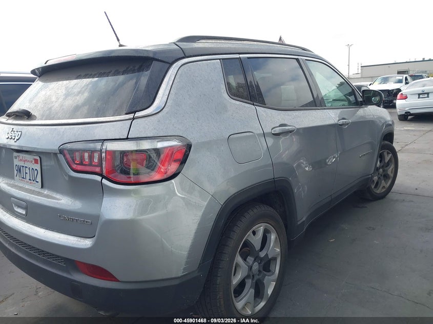 2020 Jeep Compass VIN 3C4NJCCB7LT152771 IAAI salvage auction — UNDERCARRIAGE, Salvage Title, sold $3,300 on 2026-09-16 (photo 4)