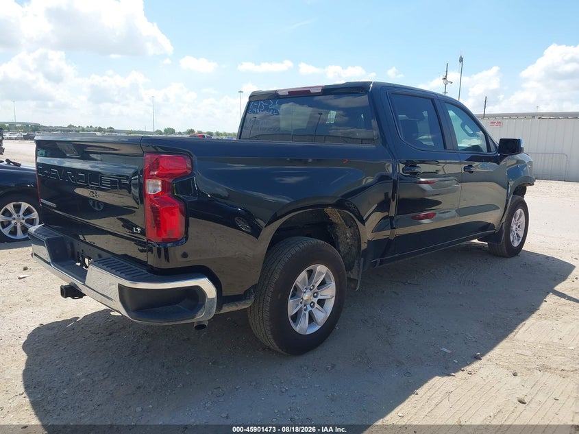 2026 Chevrolet Silverado VIN 1GCPACED6TZ182750 IAAI salvage auction — RIGHT FRONT, Enterprise Vehicles Clear Only (Florida), sold $21,000 on 2026-08-22 (photo 4)